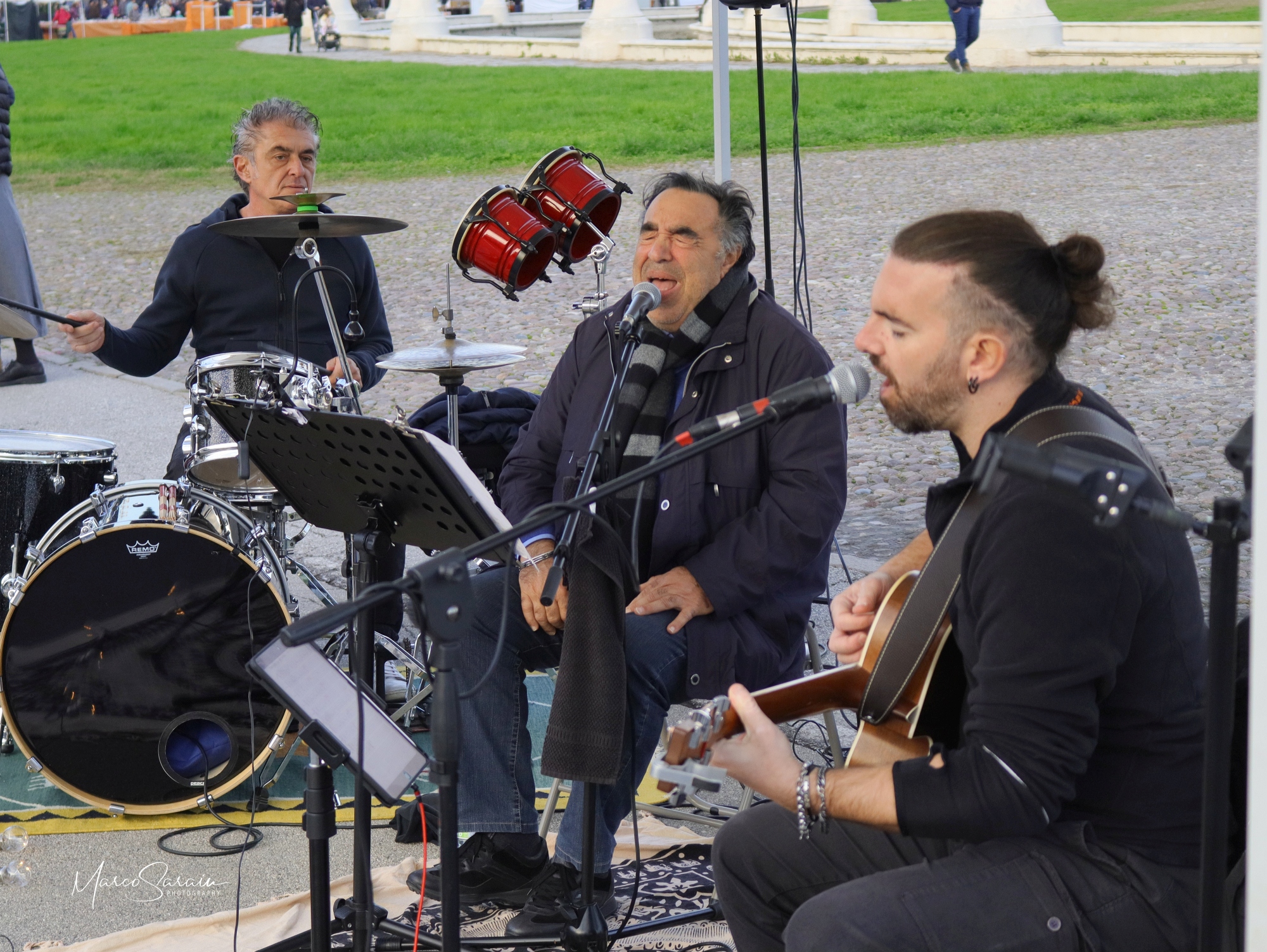 In Blues Trio: Giancarlo Stella, Fabio Palmitesta, Emanuele Gottardo